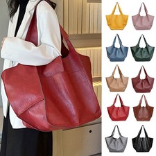 Oversized Women Soft Leather