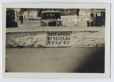 Looe Bridge Marker Stone, Original Vintage Photograph, Looe Cornwall