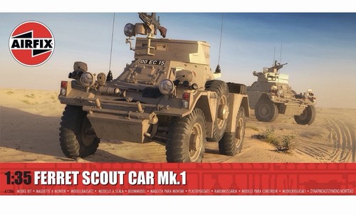 Airfix a1386 ferret - ferret, car
