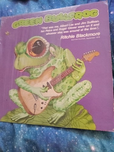 Green bullfrog richie - bullfrog,
