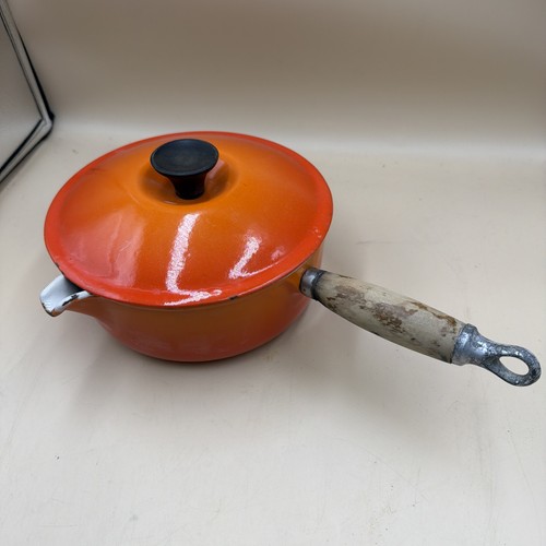 Creuset burnt orange enamal - burnt,