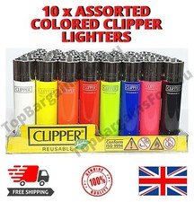 10 x CLIPPER LIGHTERS SET