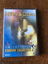 New & sealed in Cellophane DVD Mr Entertainer Karaoke Collection ABBA & Duets
