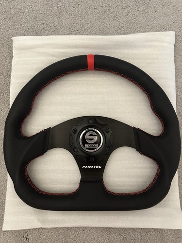 Black sparco fanatec - black, genuine