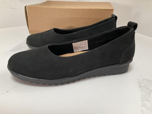 Damart black leather flat - leather,