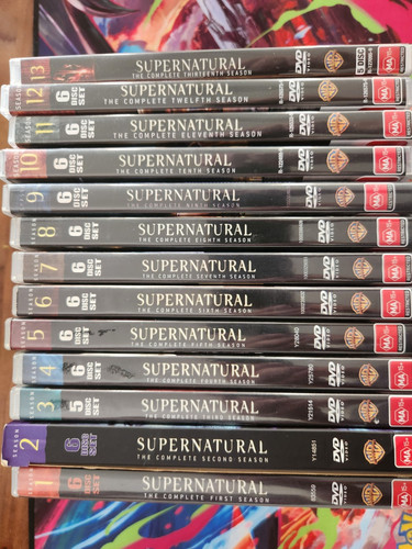 Supernatural seasons dvd - 1-13,