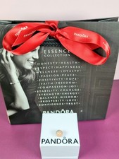 Pandora Essence Moonstone ' LOVE' Charm, Great Condition, S925 ALE, Boxed 