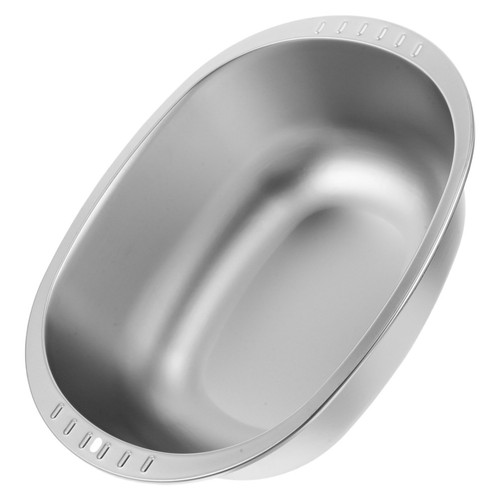 Stainless steel kneading basin - steel,