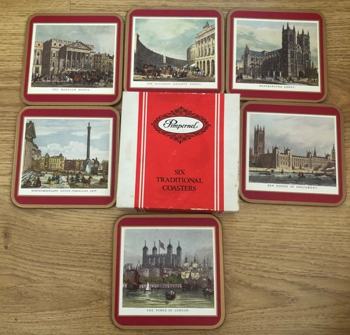 Pimpernel coasters set - of, 6