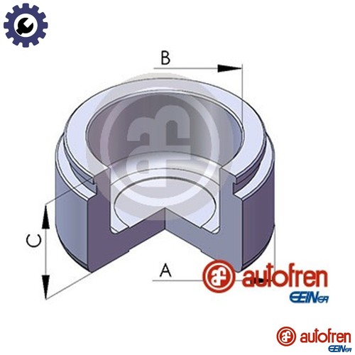 Piston brake caliper d025106 - piston,