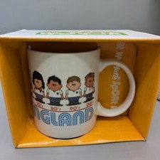 England Football Legends Mug Weenicons Boxed Gascoigne Beckham Linekar Keegan