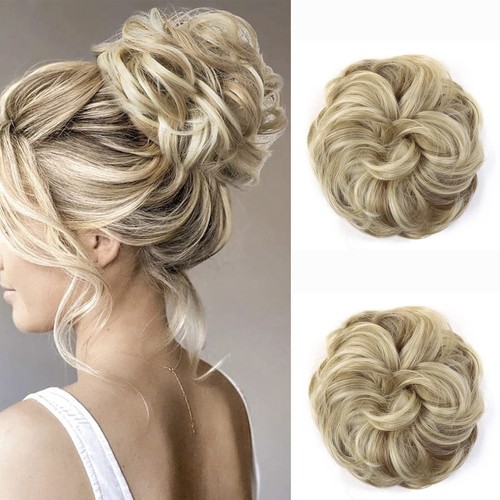 Jjstar messy bun 2pk curly - 2pk,
