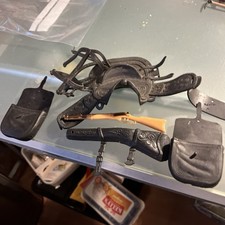 MARX LONE RANGER SADDLE/ Gun/