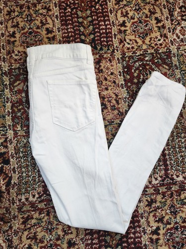 Asos mens white - ripped, jeans