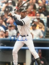 DEREK JETER HAND SIGNED PHOTO by MLB BASEBALL NY YANKEES Captain Signature + COA