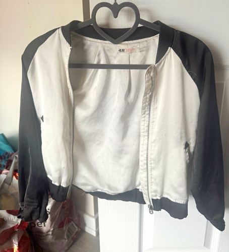 Girls satin bomber - satin,