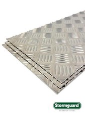 Aluminium flat tread plate - flat,
