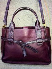 Fossil Willow Satchel Genuine