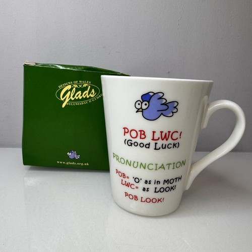 Wales mug welsh pob lwc - wales,