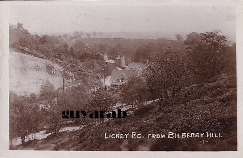 Lickey road from - road, hill