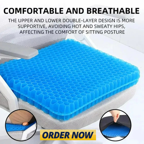 Honeycomb breathable gel seat - breathable,