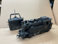 TRAIN NEQUIDA G GAUGE STEAM LOCOMOTIVE 2-6-2T BRITISH RAILWAYS BLACK READ !