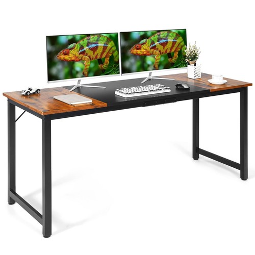 Wooden computer desk - wooden,