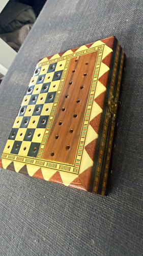 1950 antique folding chess - 1950’s,