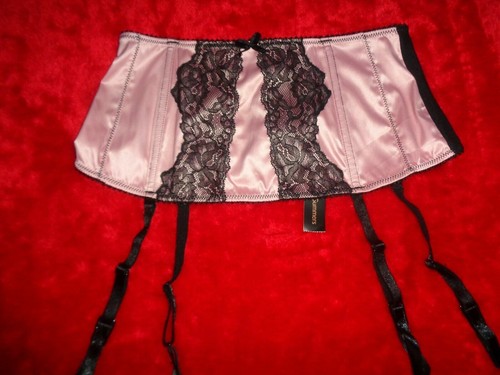 Ann summers peach black - ann, waspie