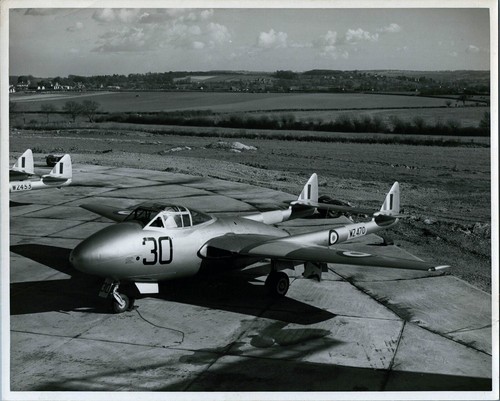 Havilland vampire trainer - de,
