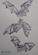 Original pen & ink wash multi