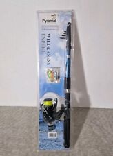 Set Pyramid 210 cm Fishing Rod Telescopic 3BB Reel 4 Lure Baits EVA Foam Grip