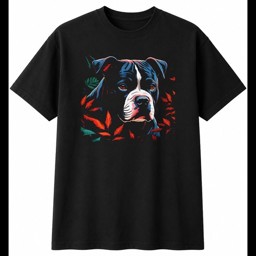 American bully nature dog - in,