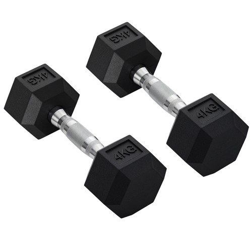 Homcom hexagonal dumbbells - homcom,