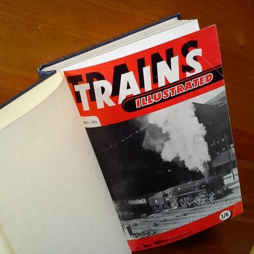 Trains illustrated magazines - illustrated,
