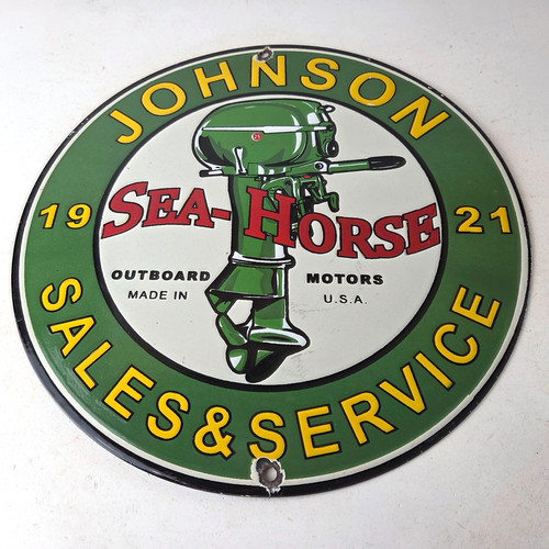 Vintage johnson sign sea - vintage,