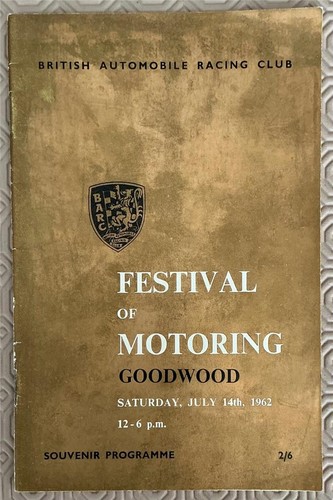 Goodwood july 1962 barc - july,