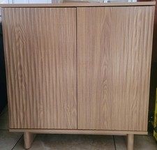 Oak effect wooden sideboard - effect,