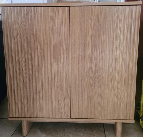 Oak effect wooden sideboard - effect,