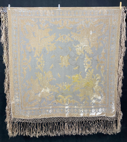 Vintage silk hand embroidered - vintage,