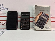 Hewlett Packard HP 32S RPN Scientific Calculator With Case Vintage 1987 WORKS