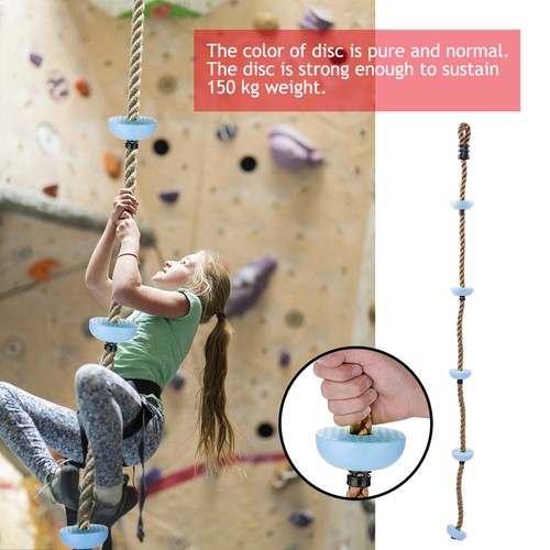 Children swing disc - disc, climbing