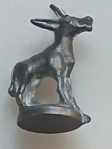 Vtg bronze brass donkey - bronze/brass,