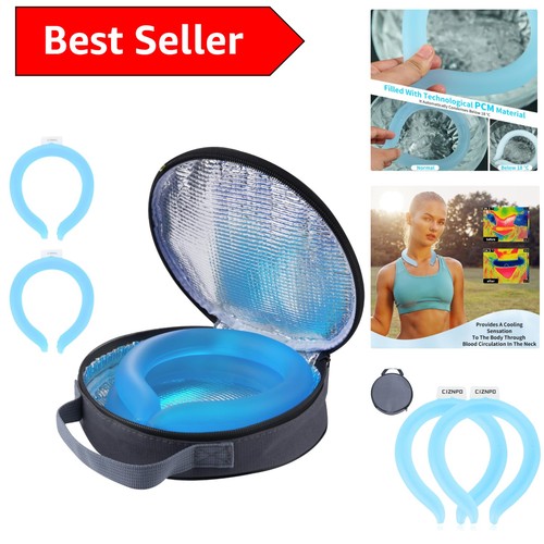 Double blue wearable - double, neck