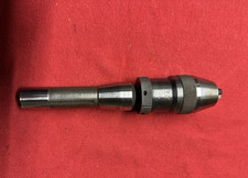 ROHM SPIRO HI-PRECISION KEYLESS DRILL CHUCK 0"-3/8" CAP.  R8 SHANK *NICE*
