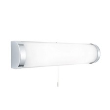 2 Light Bulbs Chrome Finish
