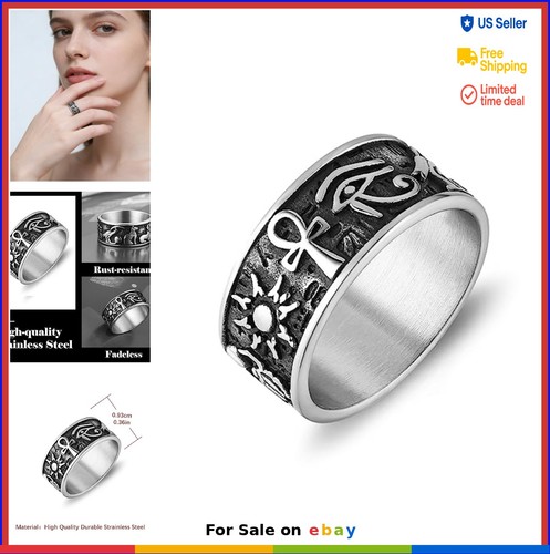 Egyptian ring stainless steel - egyptian,