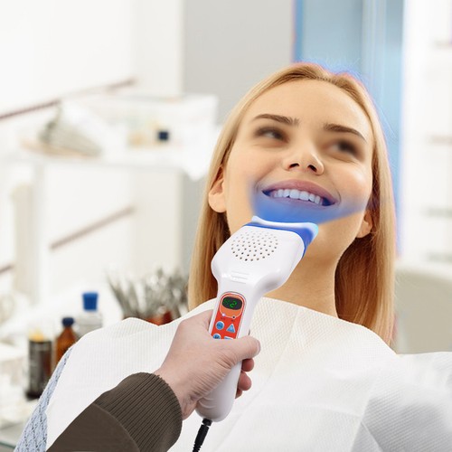 Handheld teeth whitening light - handheld,