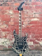 Jackson Soloist SL3X DX Silver Crackle Modded Metal Monster