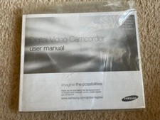 Samsung VP-D381 VP-D382 VP-D382H VP-D384 VP-D385 User manual Camcorder